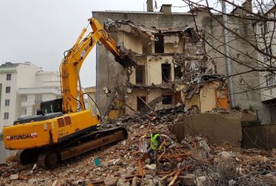 demirhurda.bina yıkımı